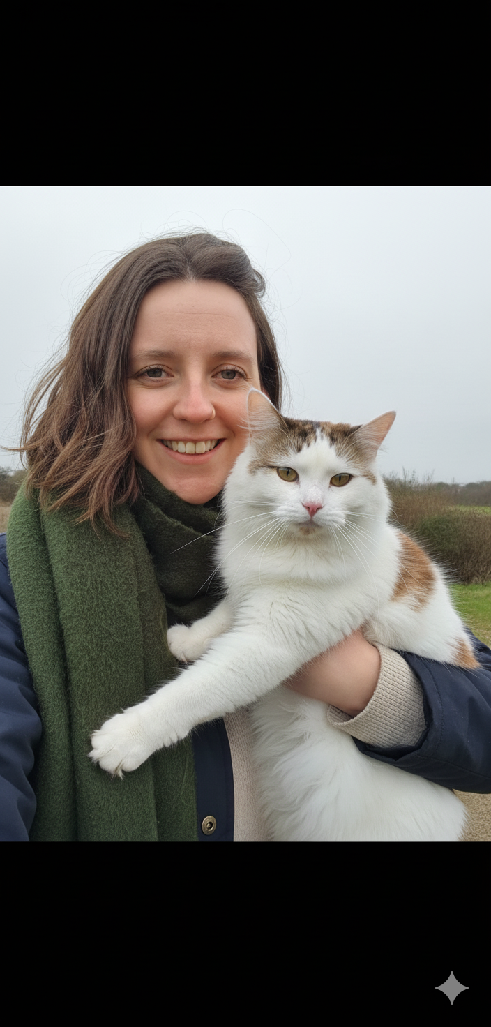 charlotte-with-a-cat-brighton-hove-catnipin